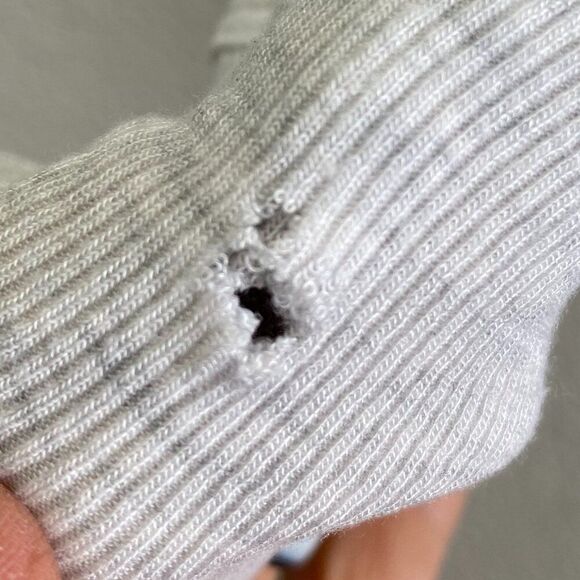 Athleta Girl Open Front Cardigan Sweatshirt Sweater Gray Color 486665 Medium - Picture 2 of 5